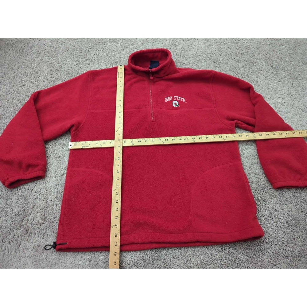 Ohio State Buckeyes Pullover Sweatshirt Mens Large NCAA AS Sports Red - Picture 4 of 7
